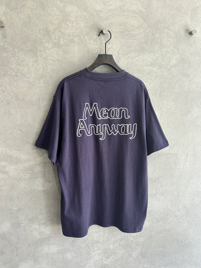 【予約販売】men'sサイズ／コード刺繍ポケット Tシャツ／ING