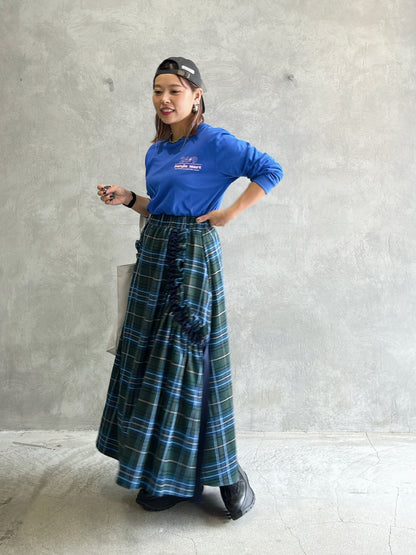 タータンチェックスカート／MIA ASTERISM