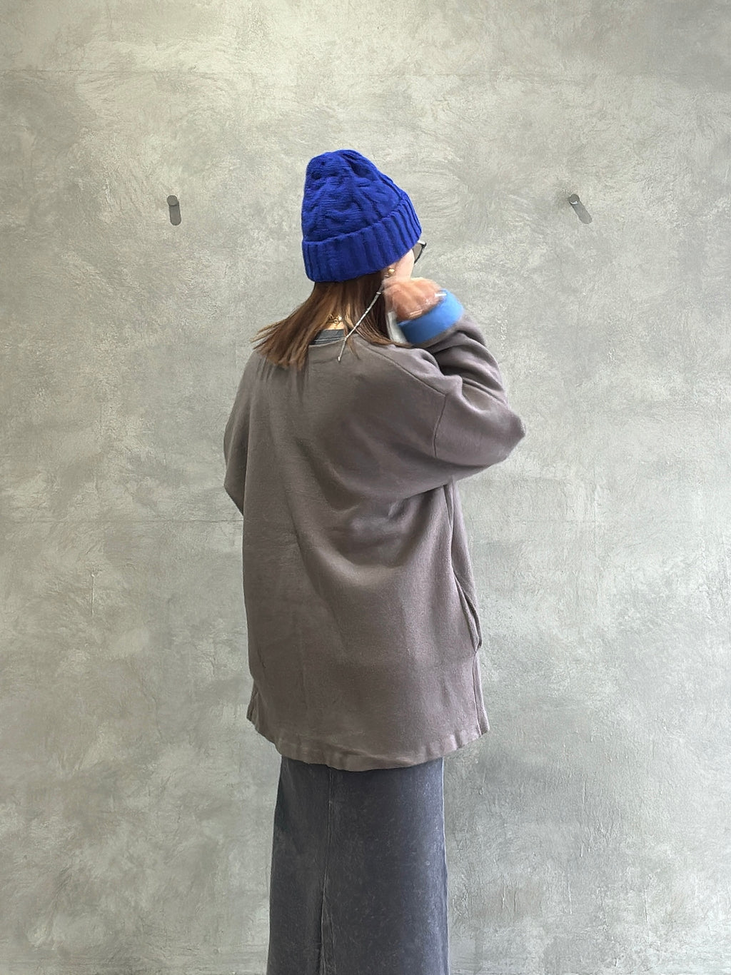 ゆるフィットニットキャップ