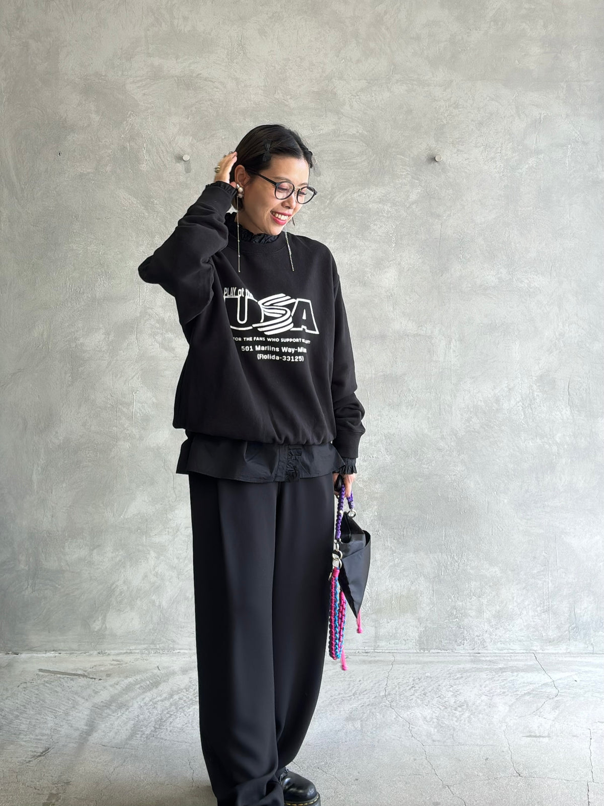 USAスウェット／8551012／LE MÉLANGE