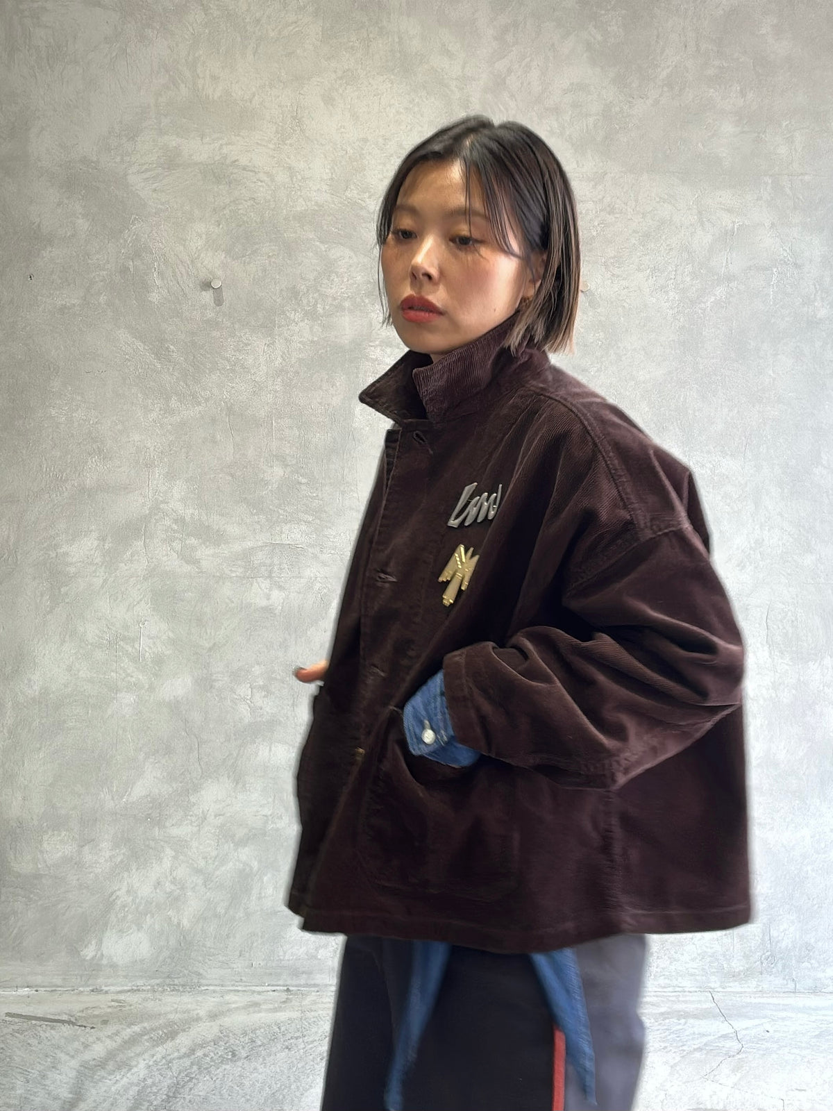 コットンコーデュロイカバーオール／#8643803／LE MÉLANGE／2026 AW #1