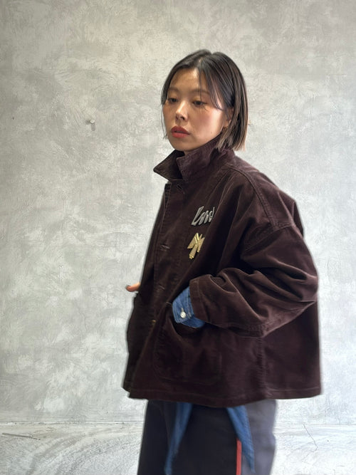 コットンコーデュロイカバーオール／#8643803／LE MÉLANGE／2026 AW #1
