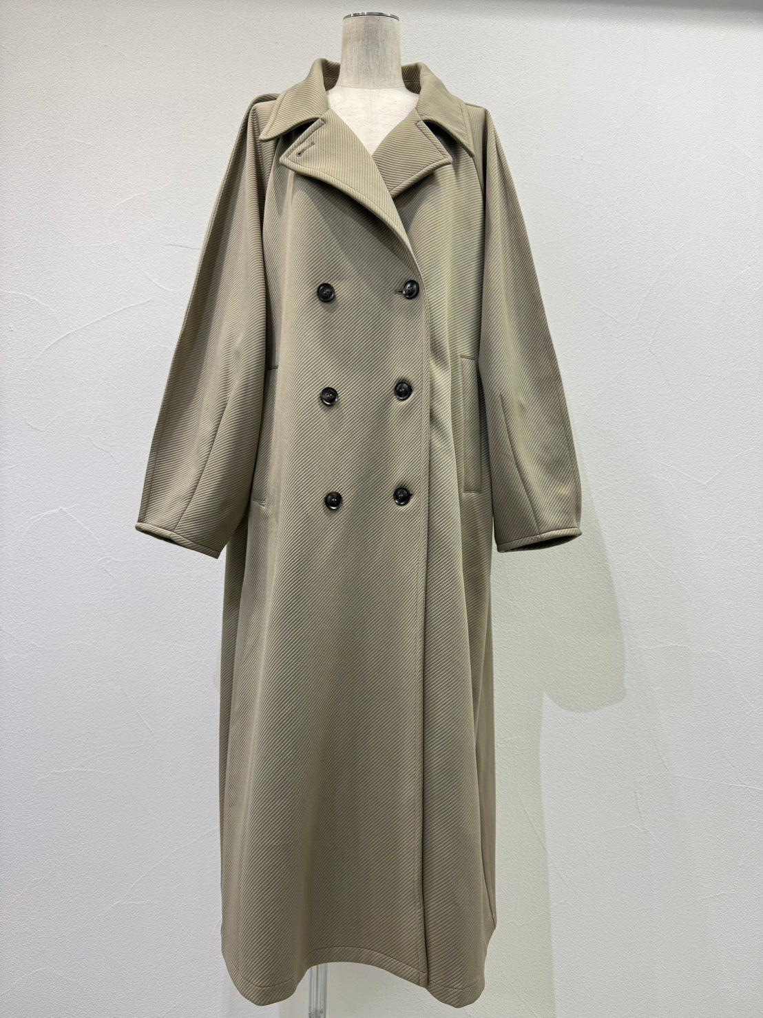 【予約⚡︎販売】ピンスリーブBIGカルゼコート／604511／CYAN tokyo／2026 AW#1