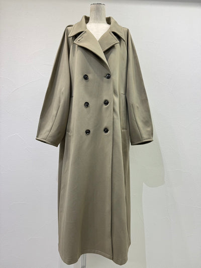 【予約⚡︎販売】ピンスリーブBIGカルゼコート／604511／CYAN tokyo／2026 AW#1
