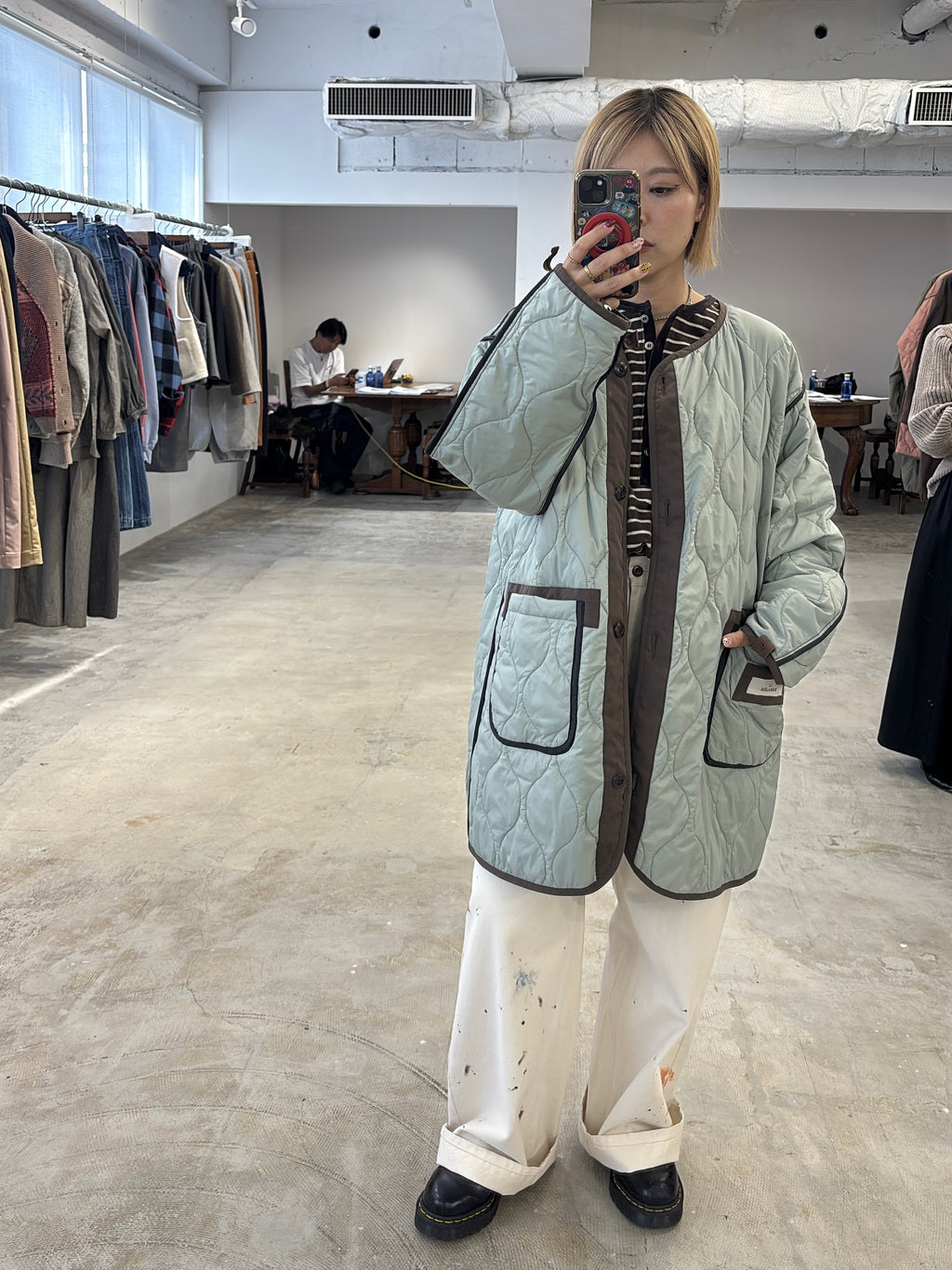 受付終了【予約⚡︎販売】リバーシブルキルティングライナー／8653902／LE MÉLANGE／2026 AW #2