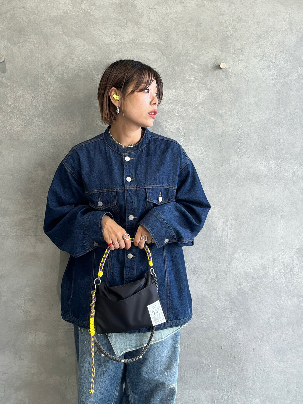 【予約販売】サコッシュ／No.9-the Nines-／スマホショルダーオプション／受注生産