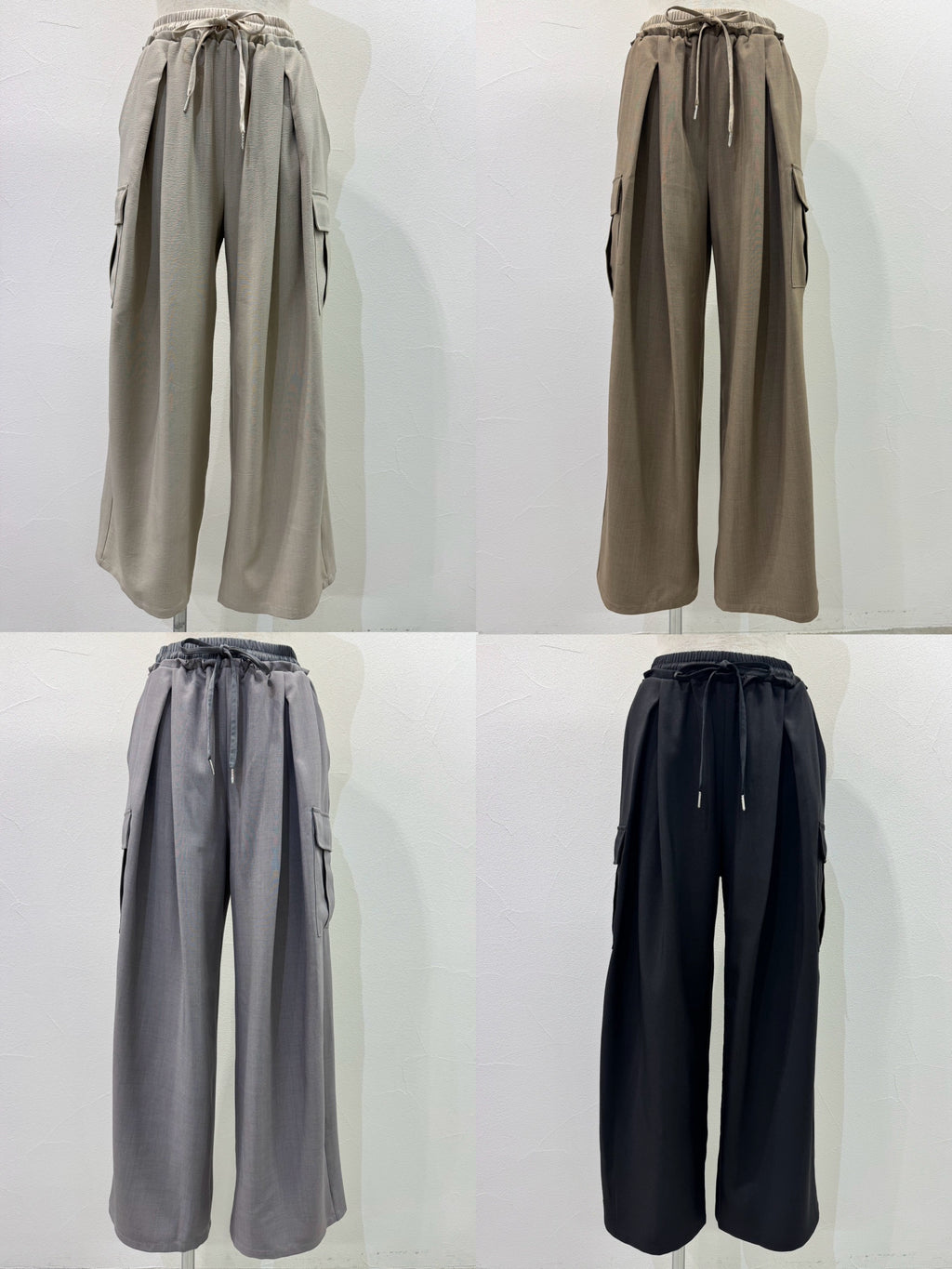 【予約⚡︎販売】レイヤーウエストクロスタックカーゴ／604488／CYAN tokyo／2026 AW#1