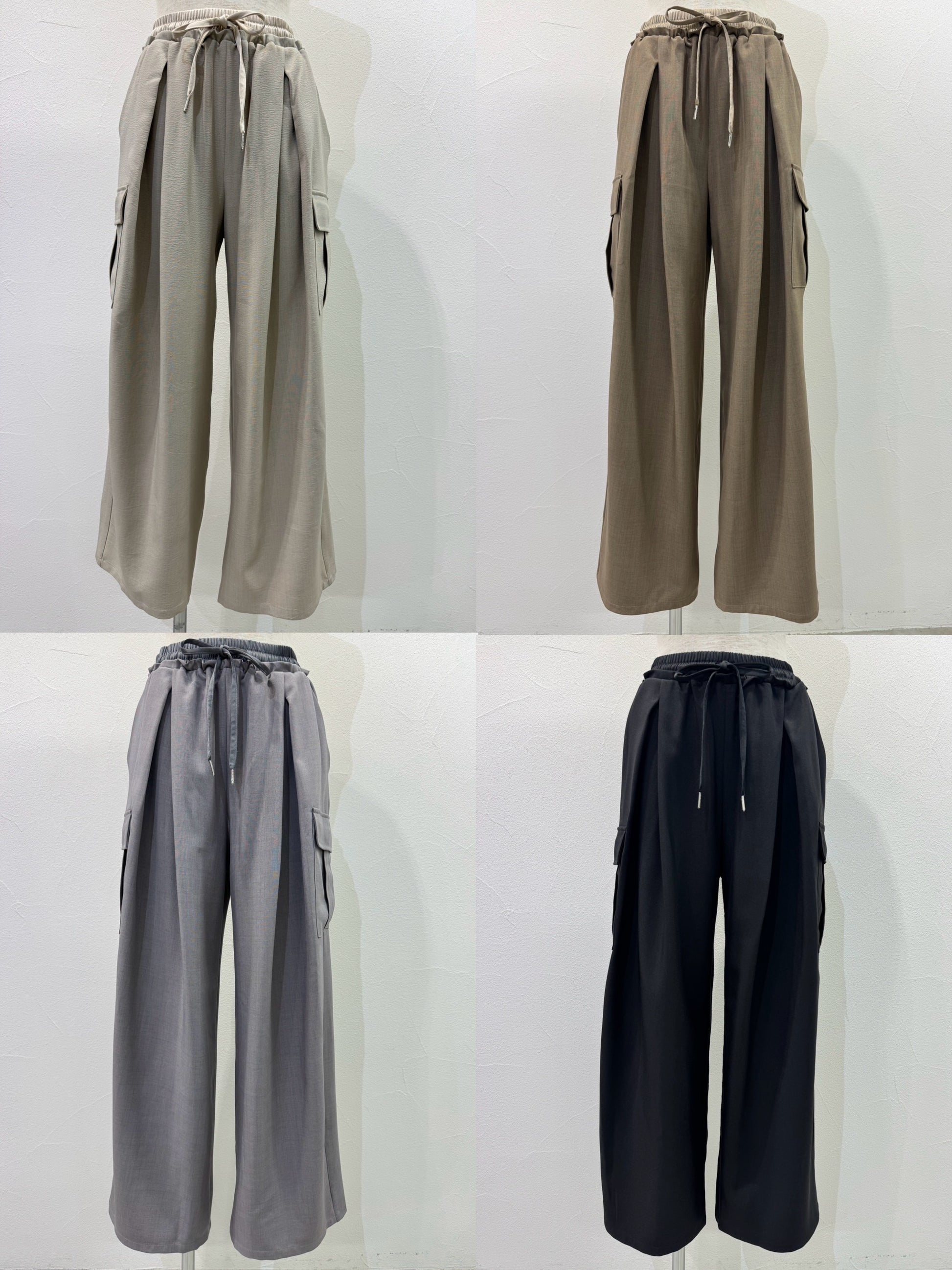 【予約⚡︎販売】レイヤーウエストクロスタックカーゴ／604488／CYAN tokyo／2026 AW#1