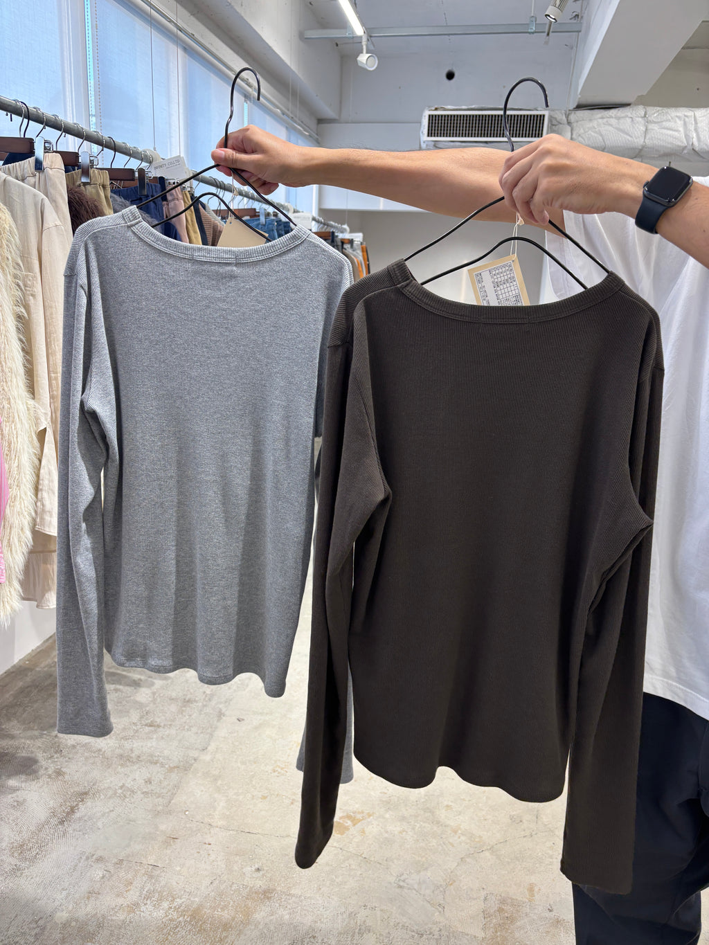 受付終了【予約⚡︎販売】細リブジャージロンT／8651003／LE MÉLANGE／2026 AW #2