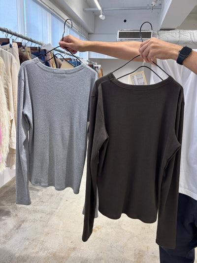 受付終了【予約⚡︎販売】細リブジャージロンT／8651003／LE MÉLANGE／2026 AW #2