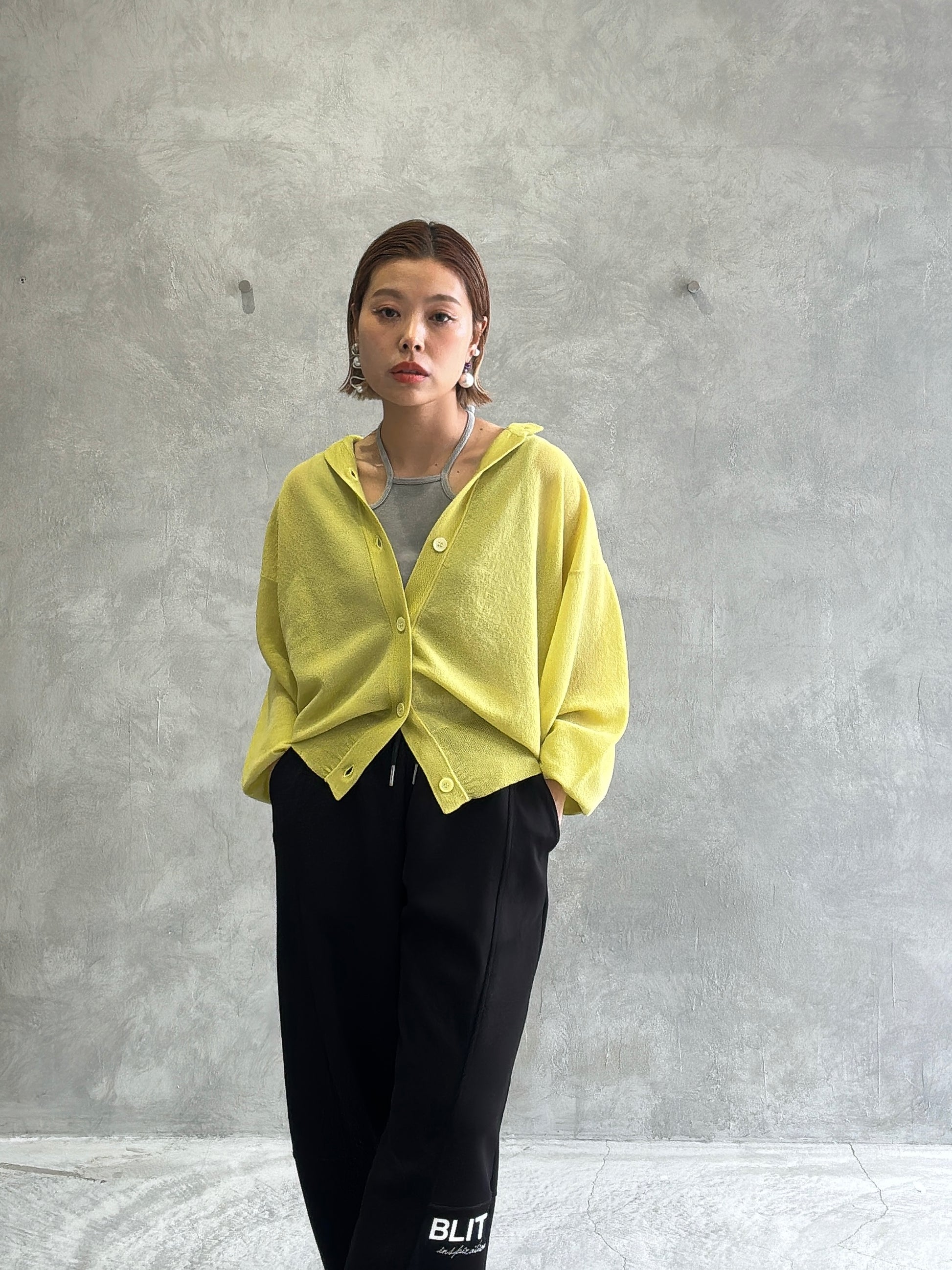 シアーニット⚡︎カーディガン