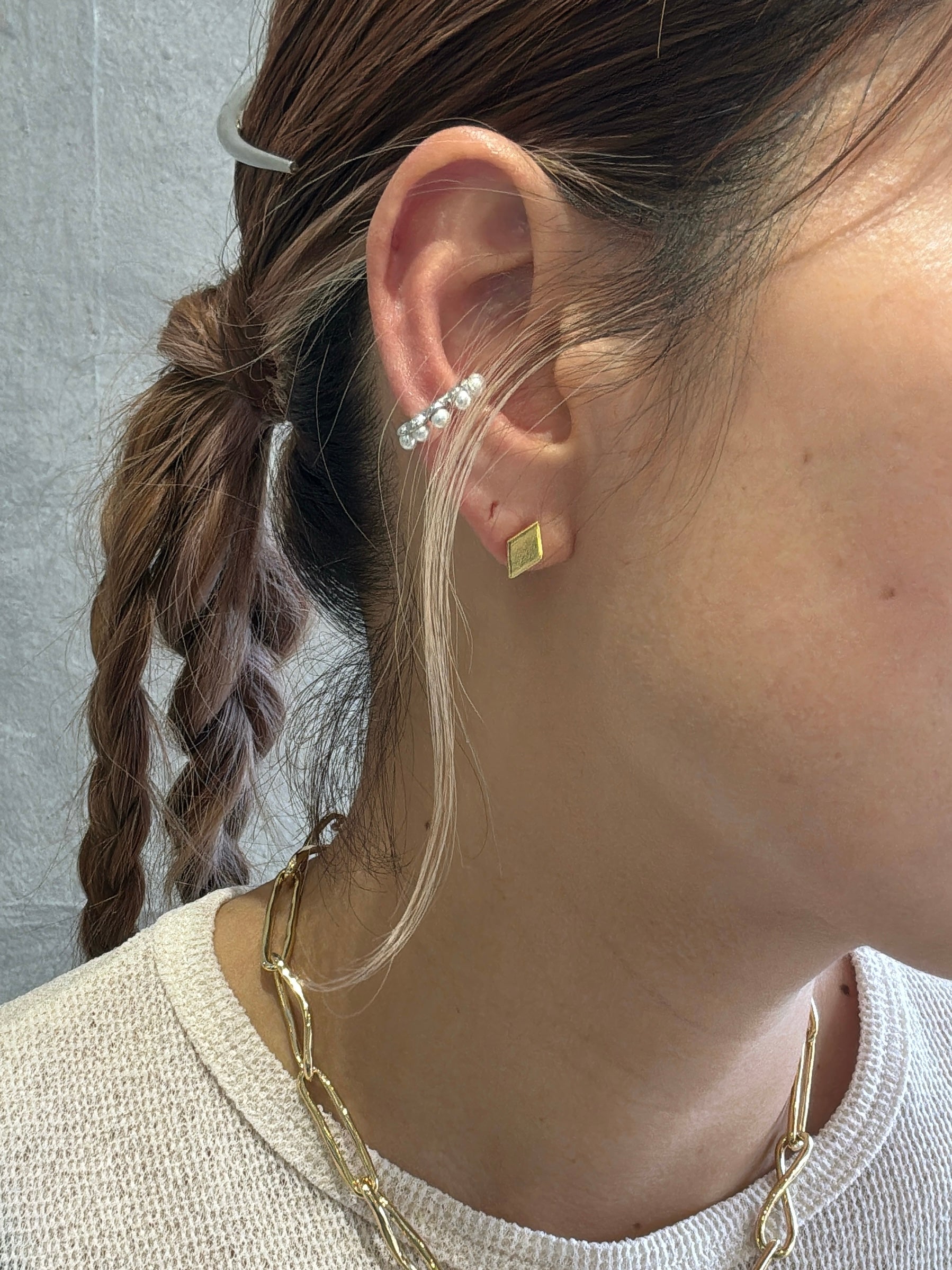 【予約販売】パールバブルイヤカフ