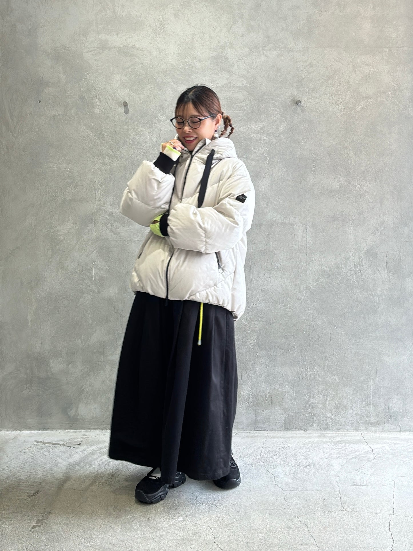 コクーンダウンジャケット／ayane