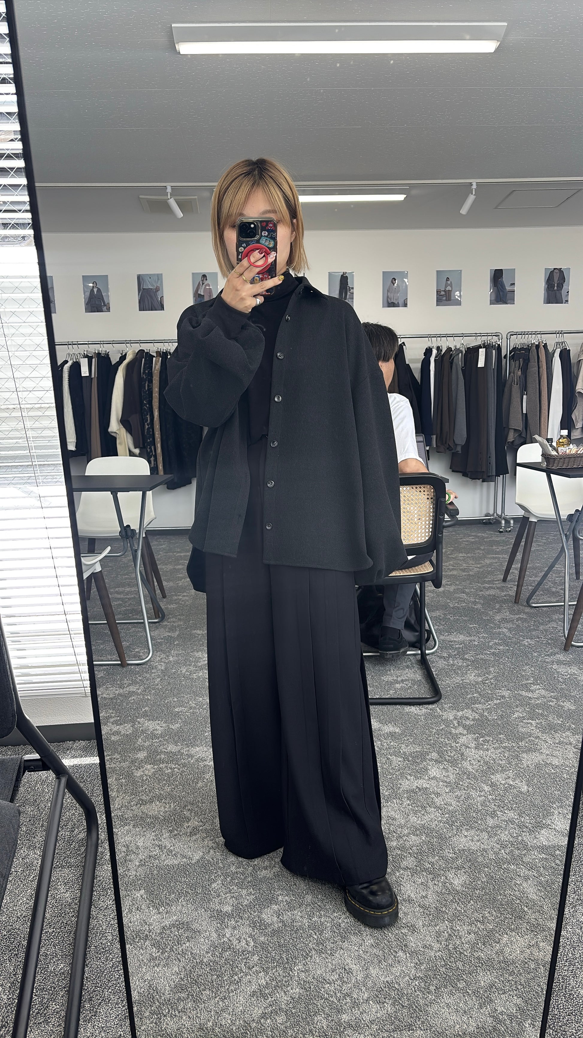 【予約⚡︎販売】エンドタックワイドパンツ／607527／CYAN tokyo／2026 AW#2