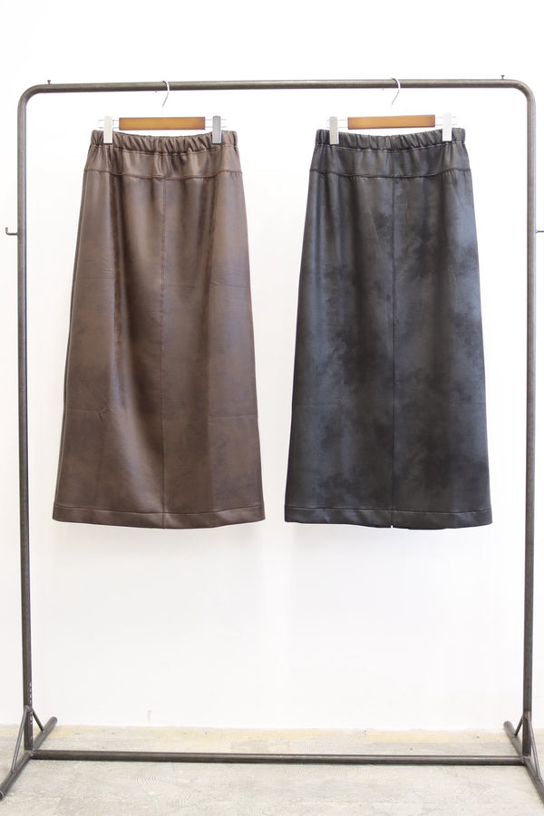 【予約⚡︎販売】モッチモチダンボール箔プリントスカート／8651301／LE MÉLANGE／2026 AW #2