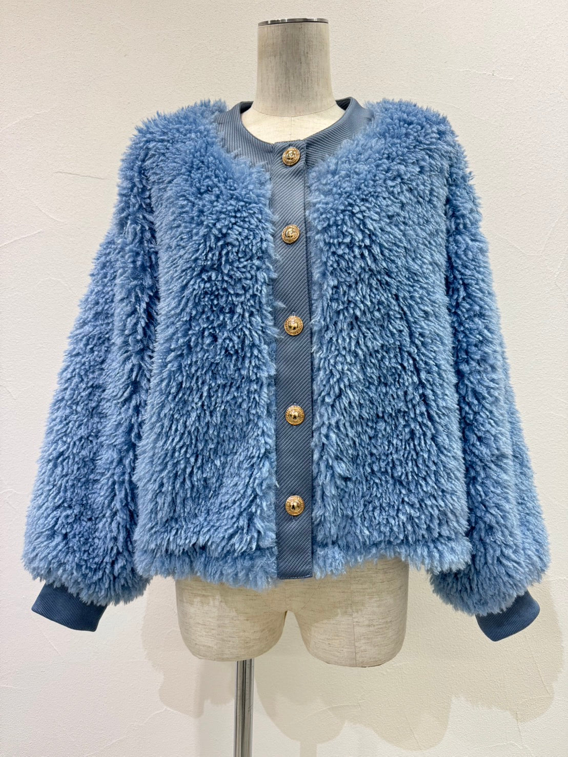 【予約⚡︎販売】シャギーボアドロストブルゾン／604518／CYAN tokyo／2026 AW#1