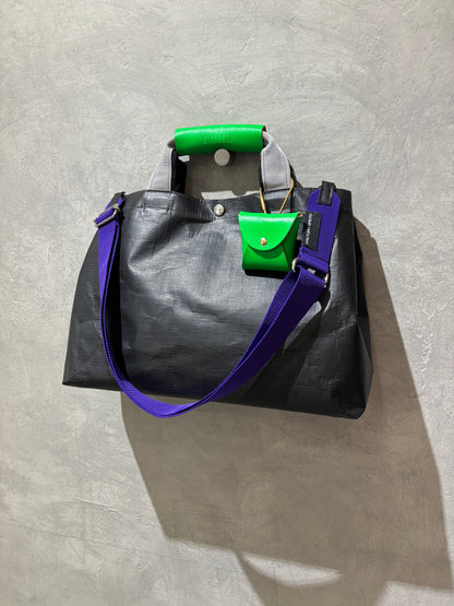 【予約販売】グレー×ブラック（本体：ブラック）／FACTORY OMOTO／BASIC TOTE