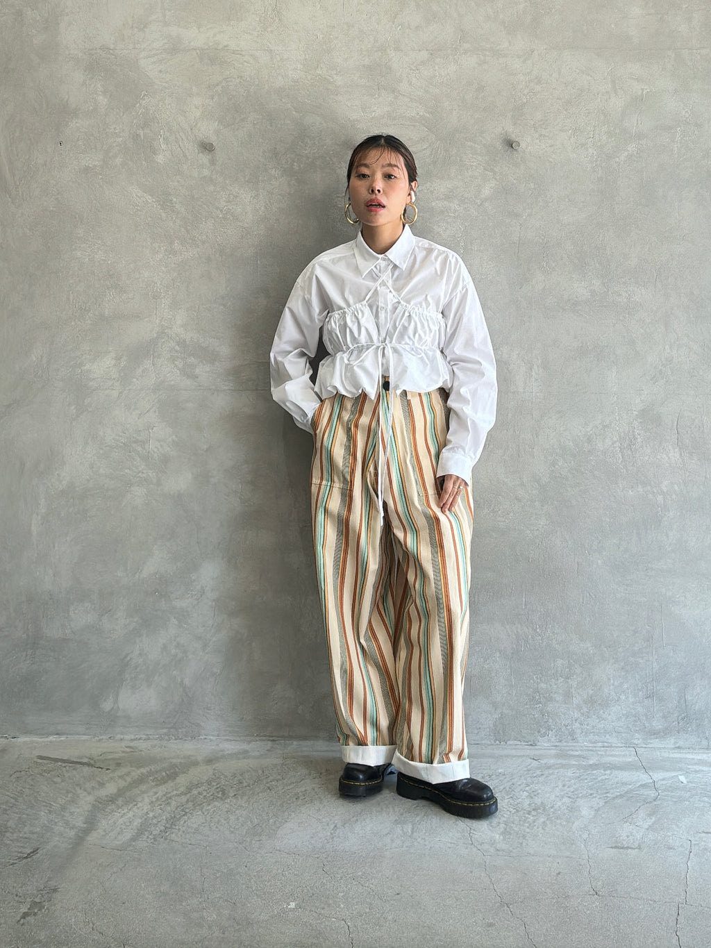 マルチストライプパンツ／PT-26047-S／MARGAUX VINTAGE／