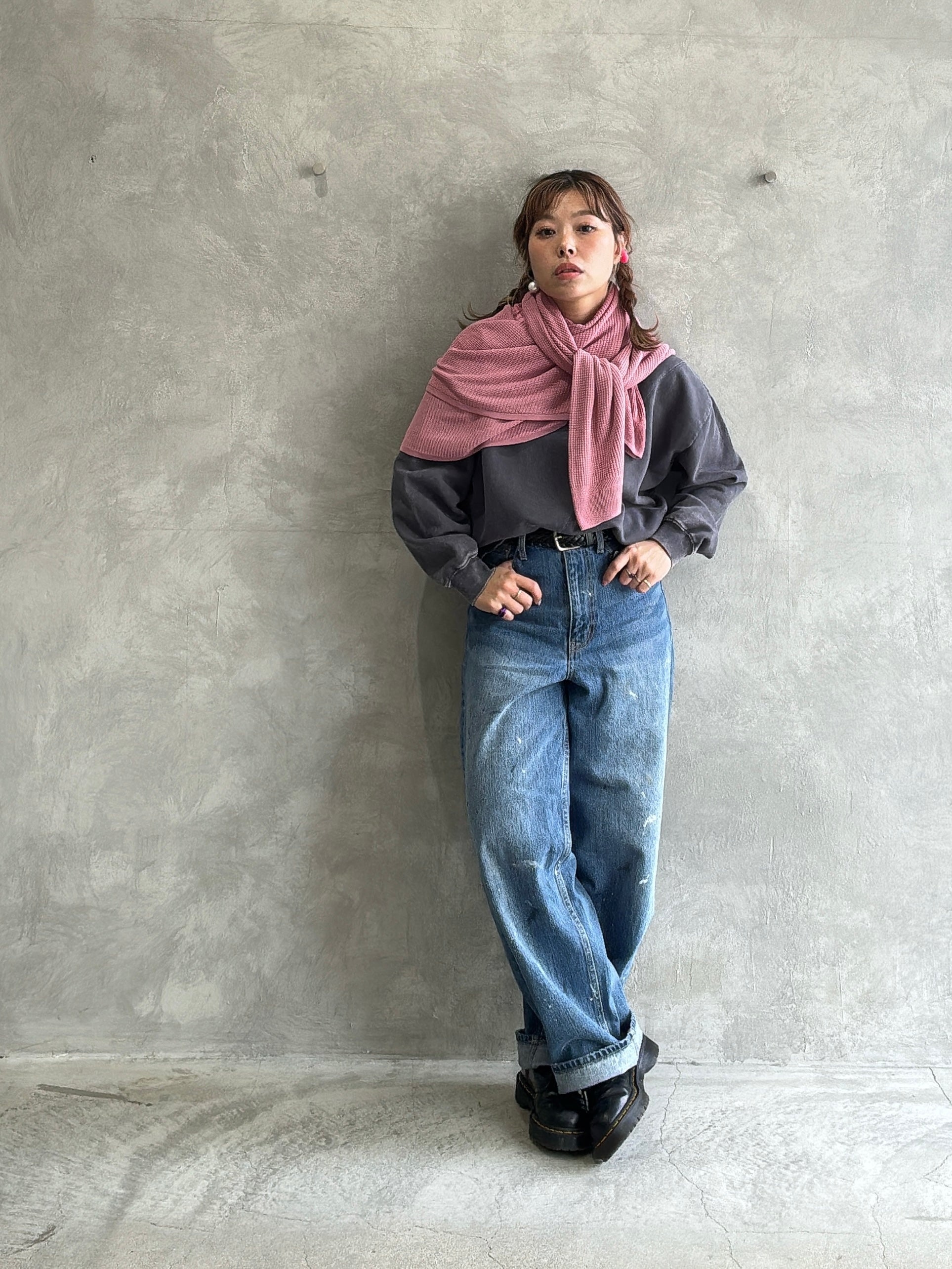 ワッフルドルマンロンT／flamingo firm