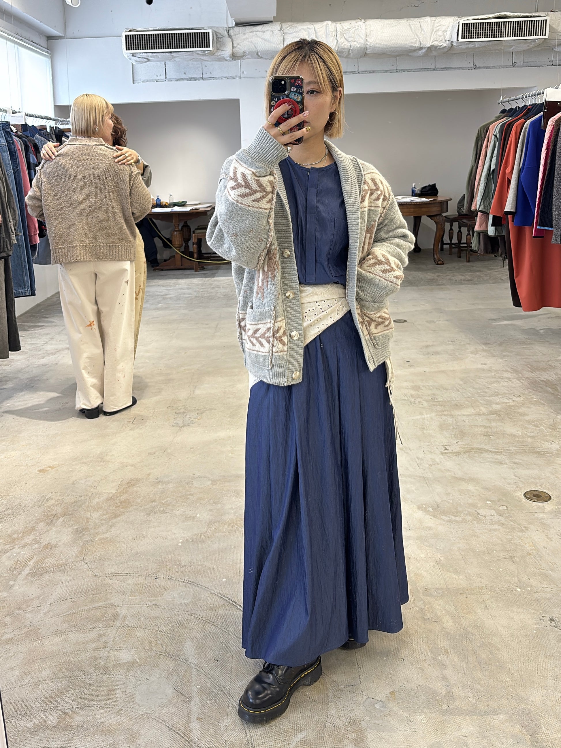 【予約⚡︎販売】タックフレアスカート／8653302／LE MÉLANGE／2026 AW #2