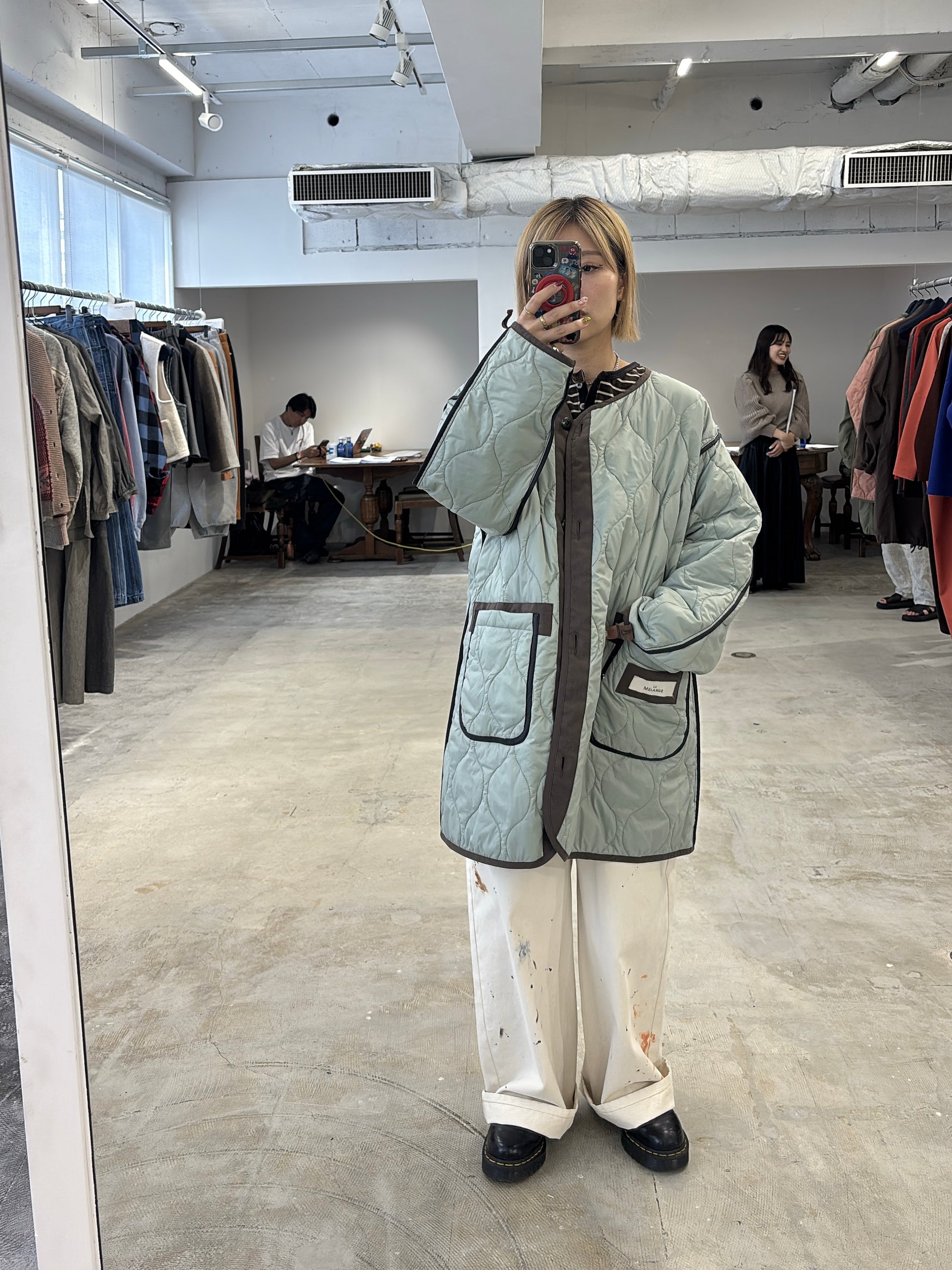 【予約⚡︎販売】リバーシブルキルティングライナー／8653902／LE MÉLANGE／2026 AW #2