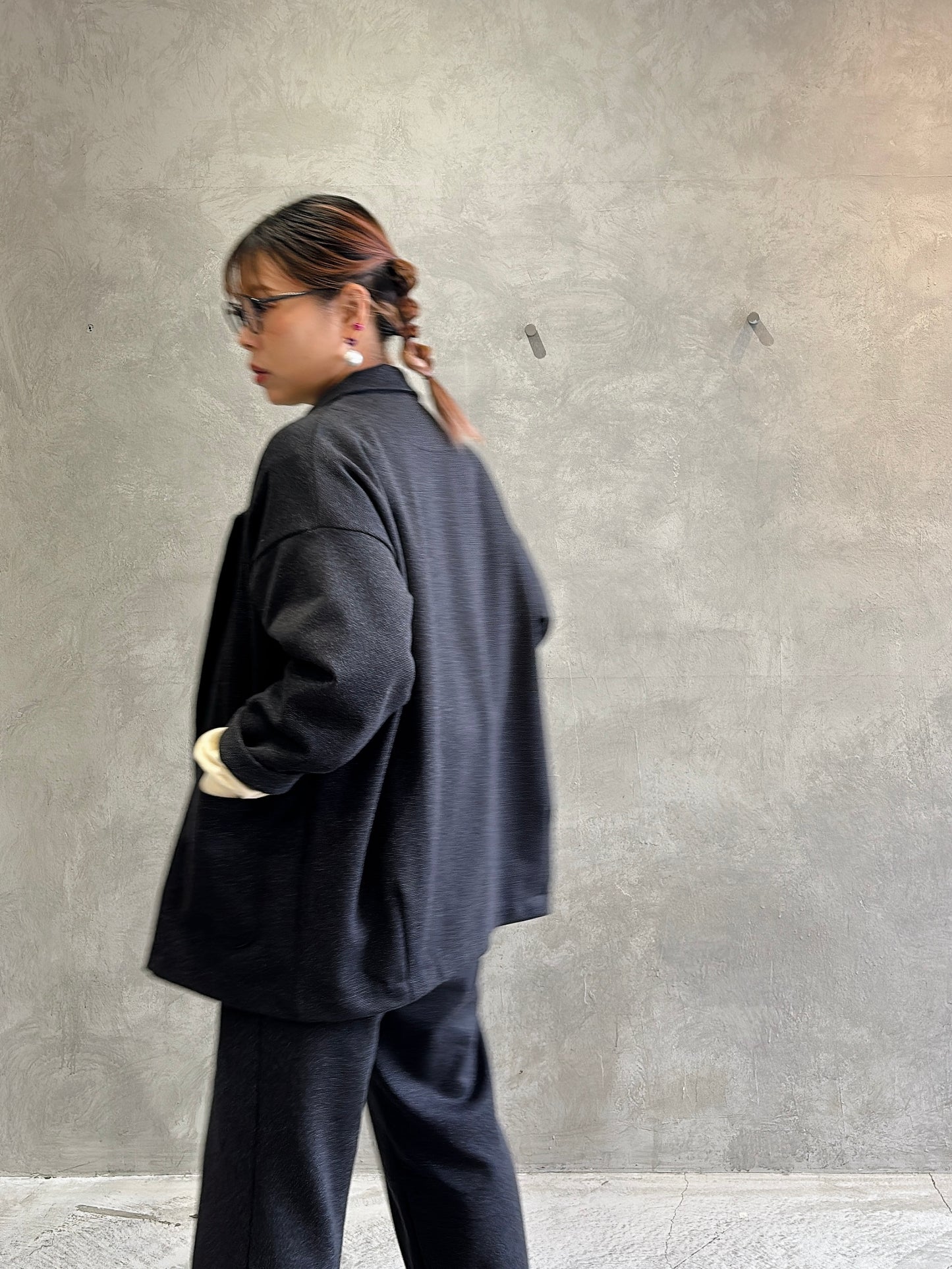 ロングテーラージャケット／LE MÉLANGE