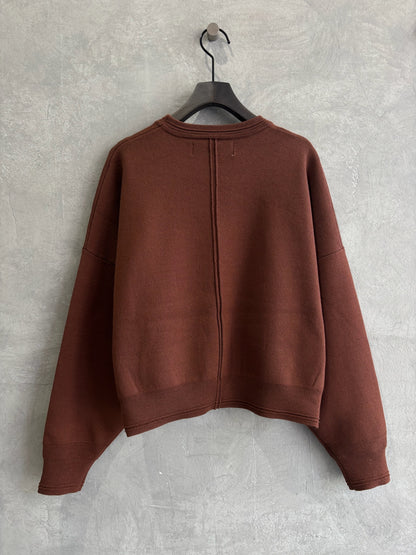 ショート丈ドルマンライクプルオーバーニット／LE MÉLANGE