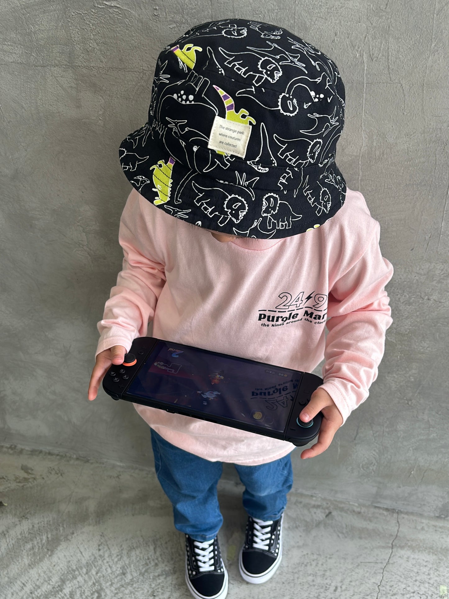 受付終了【予約販売】PURPLE MART⚡︎キッズロンT／the Nines