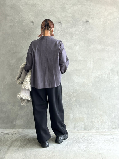 【再入荷】ポンチバイカラーパンツ／palm RICHE