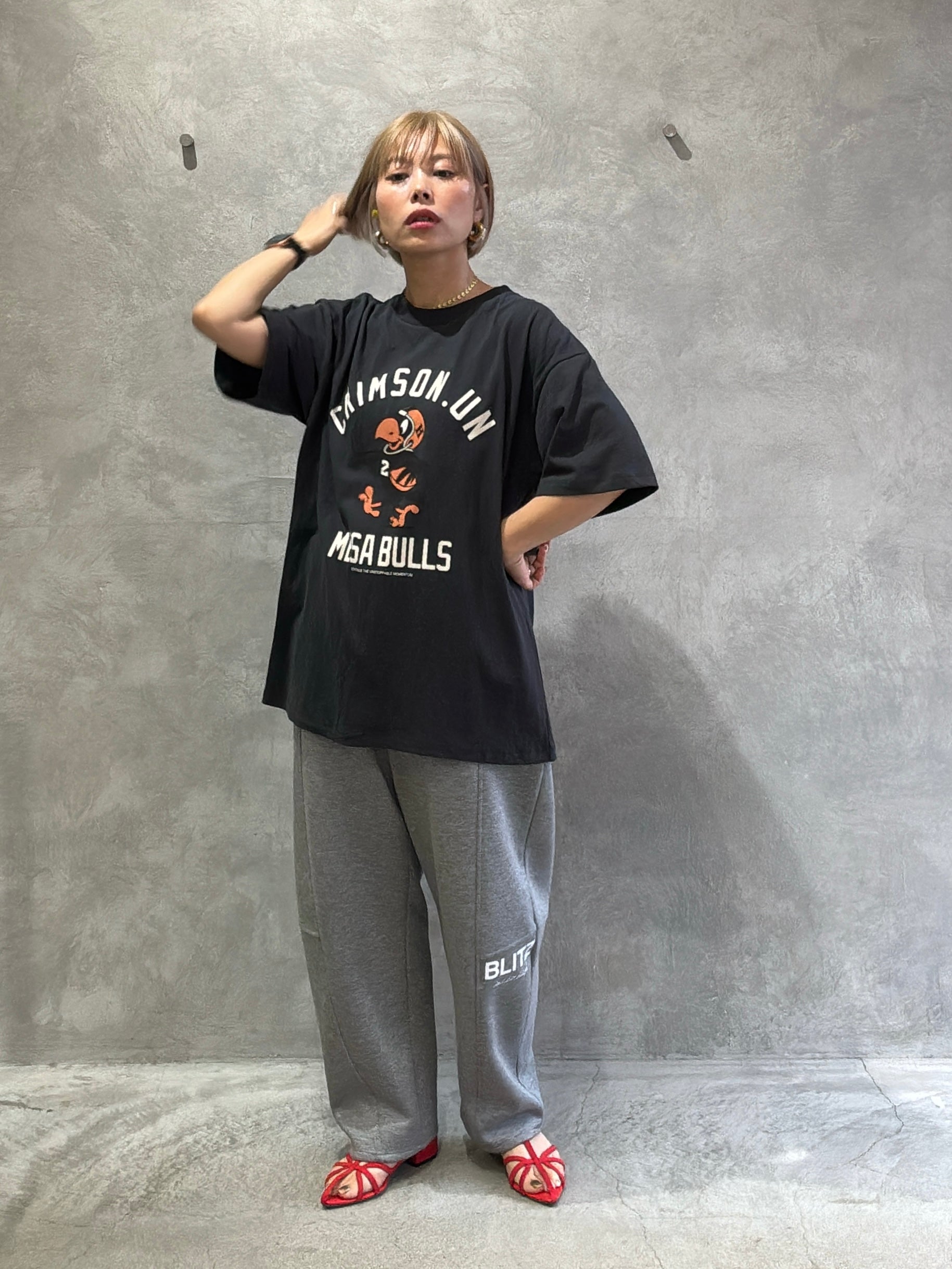 【予約販売】men'sサイズ／CRIMSON.UN Tシャツ／ING