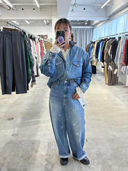 受付終了【予約販売】デニムパンツ／8613502／LE MÉLANGE
