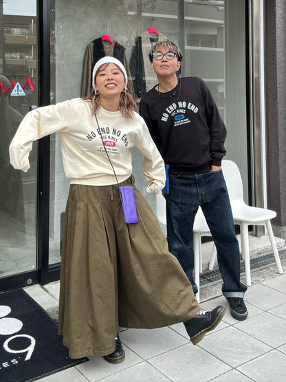 受付終了【予約販売】カレッジデザインスウェット／the Nines