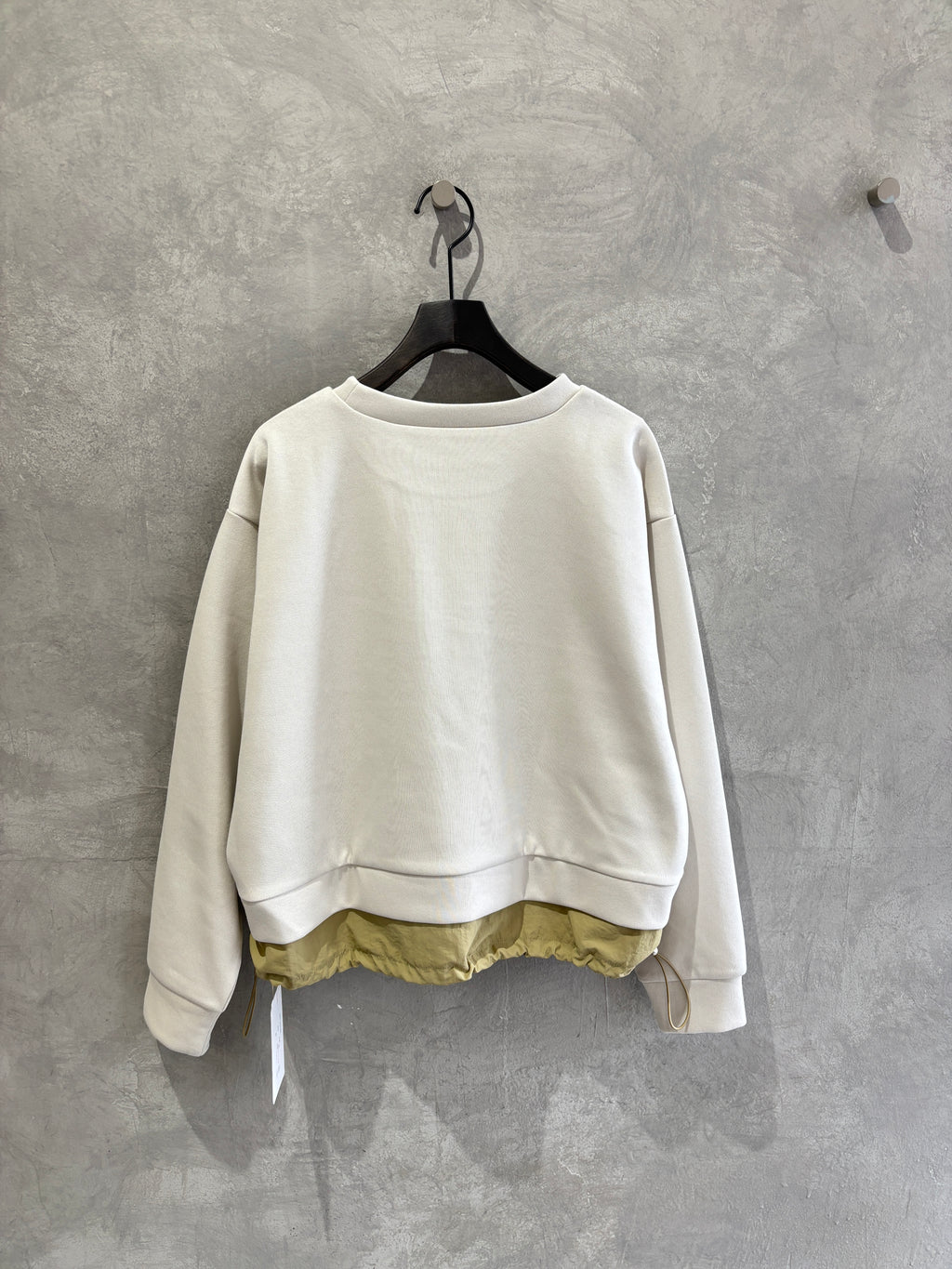 ナイロンドッキングスウェット