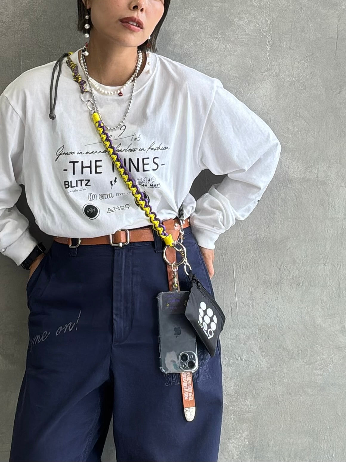 【予約販売】マルチポーチ ／No.9-the Nines-／スマホショルダーオプション／受注生産