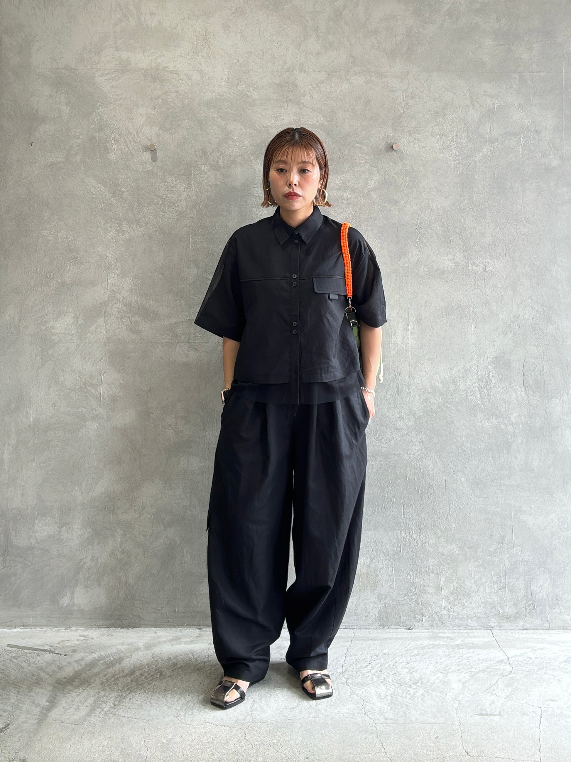 メッシュドッキングブラウス／MARECHAL TERRE