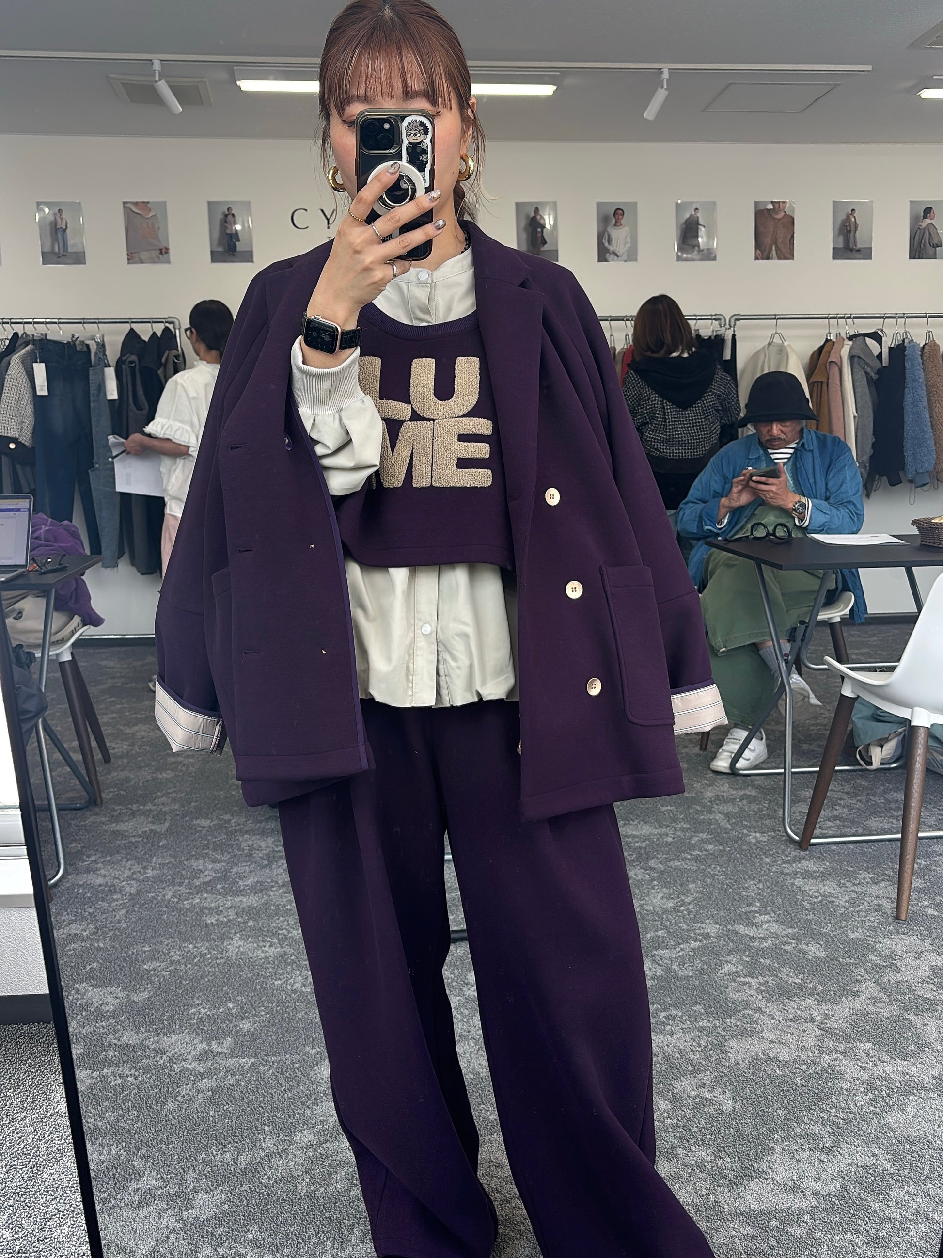 【予約⚡︎販売】サイドリブフリースベスト／604512／CYAN tokyo／2026 AW#1