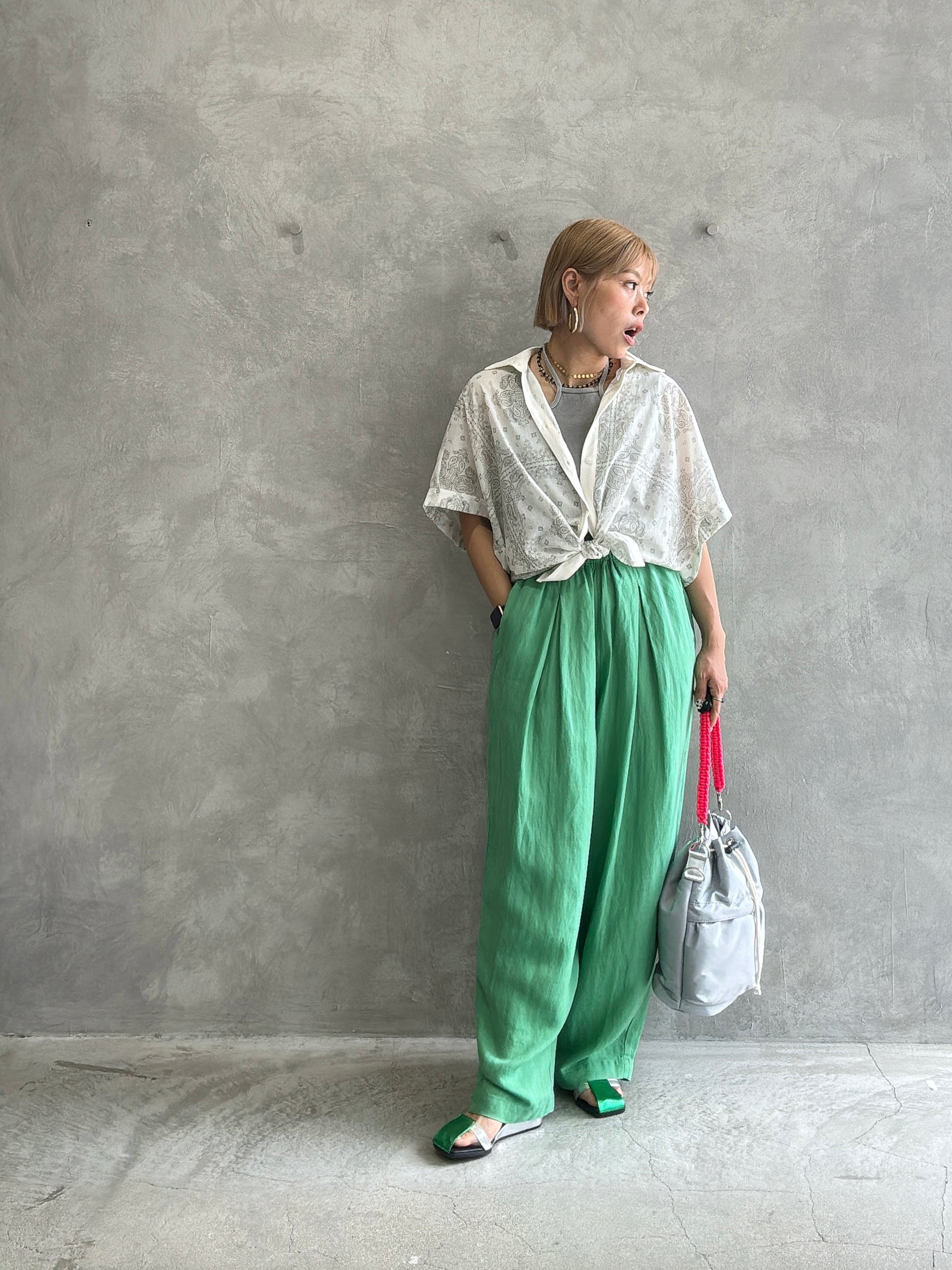 バレルシルエットパンツ／8623507／LE MÉLANGE／2026 SS#2