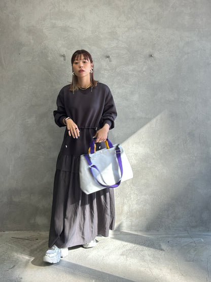 ウエストドロストドッキングワンピース／LHELBIE