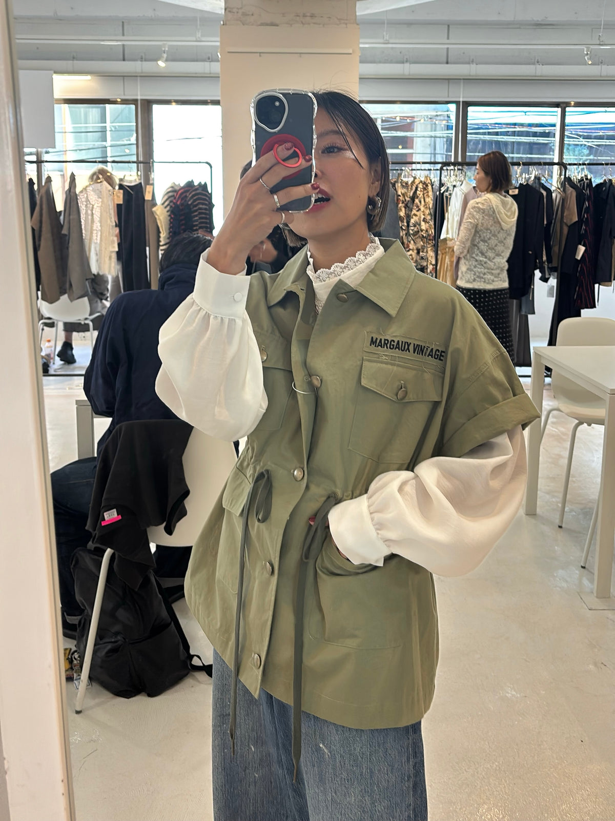 【予約⚡︎販売】サファリジャケット／MG JK - 27027 - S／MARGAUX VINTAGE／2027 PRE SPRING COLLECTION