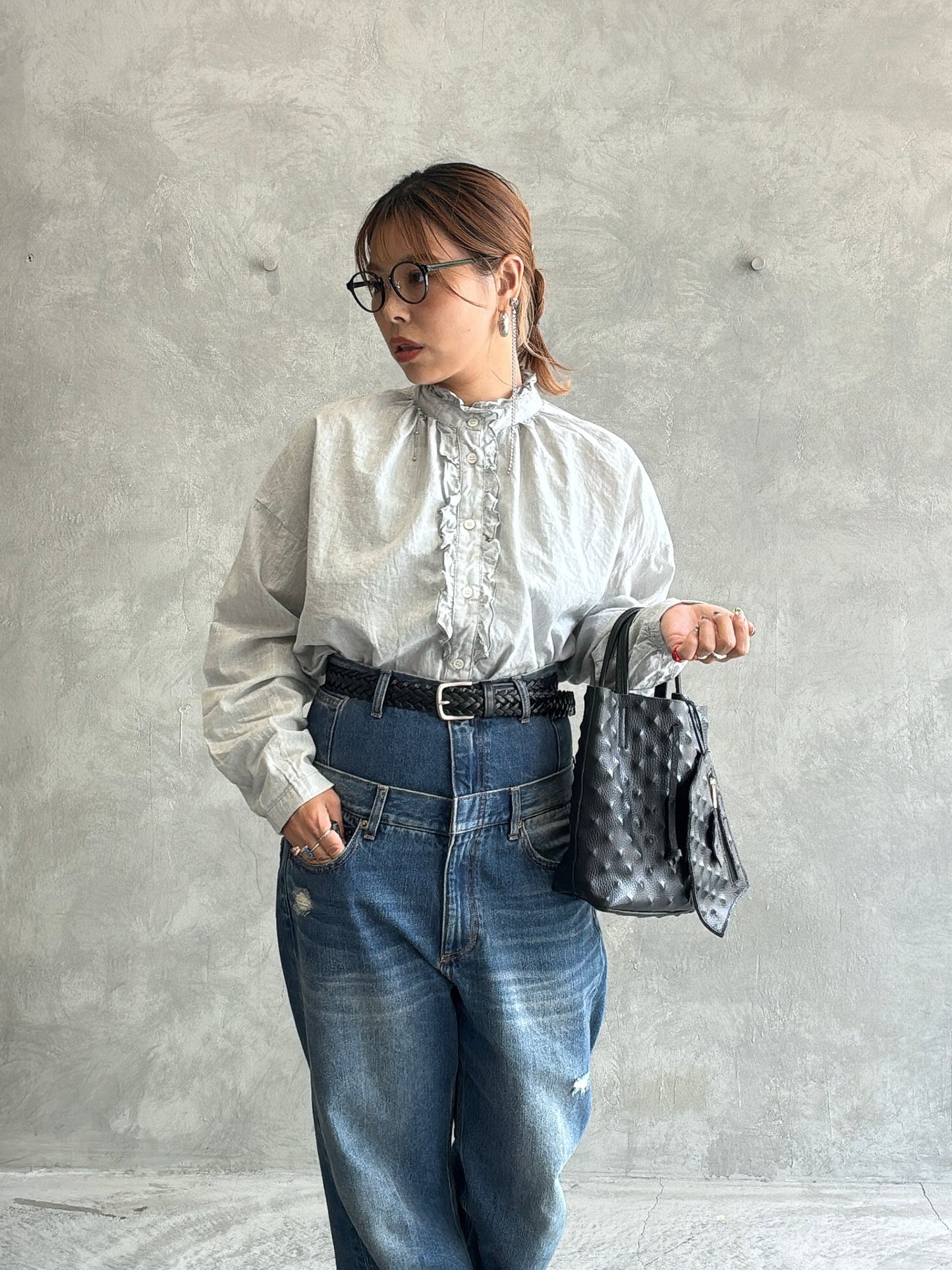 フリルブラウス／vent blanc