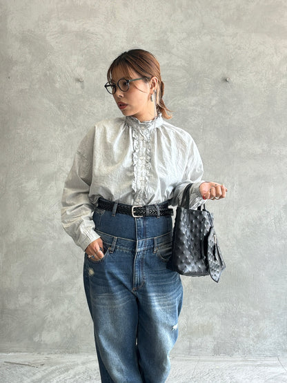 フリルブラウス／vent blanc