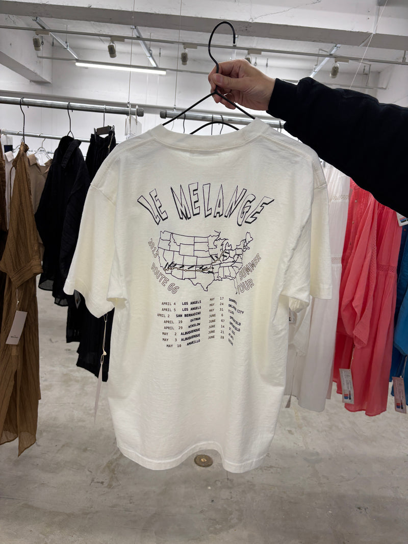 ツアーTシャツ／8621006／LE MÉLANGE