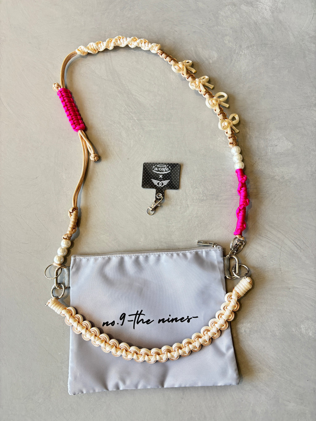 ⭐︎コラボ【予約販売】サコッシュ SET／パラコードショルダー+サコッシュ／受注生産