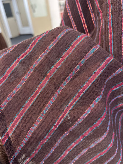 受付終了【予約販売】ストライプ柄・チェック柄シャツ／8613211／LE MÉLANGE