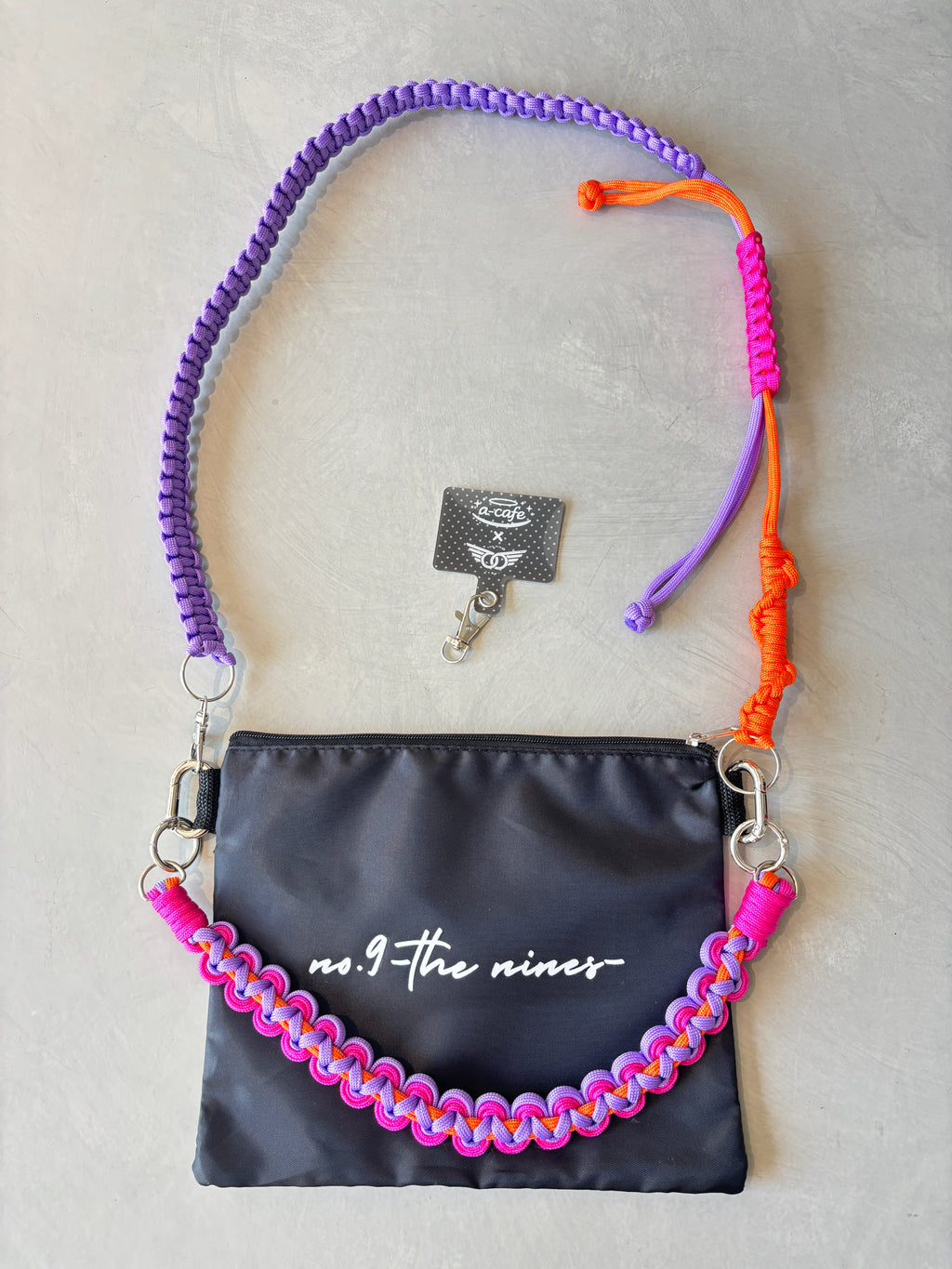 ⭐︎コラボ【予約販売】サコッシュ SET／パラコードショルダー+サコッシュ／受注生産