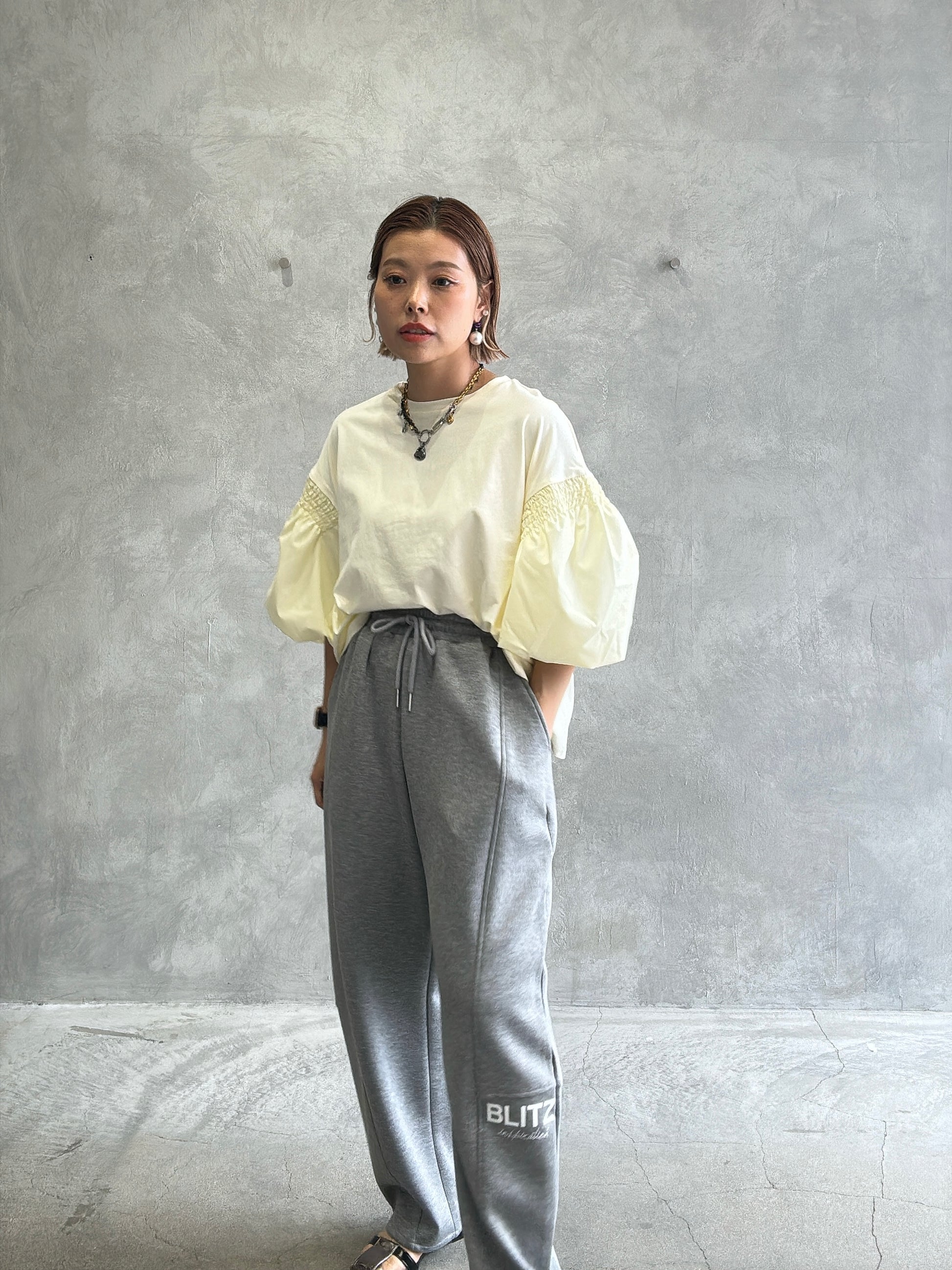 パフスリーブ⚡︎デザイントップス