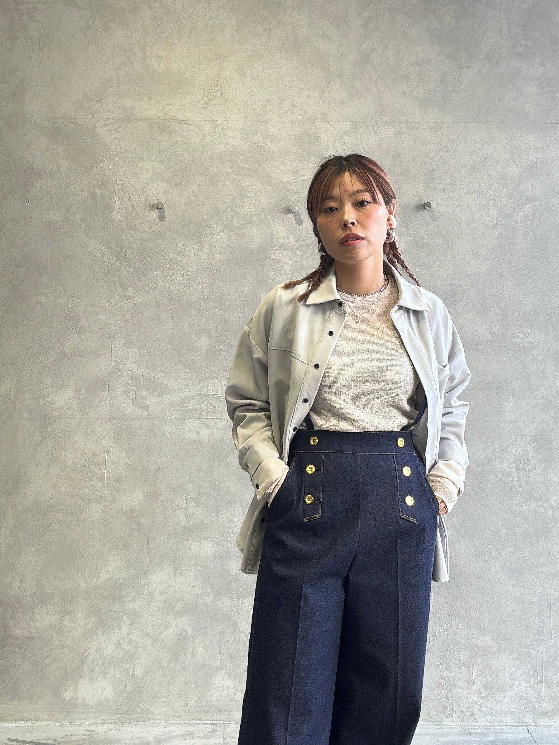 ★ダブルカフスシャツ／Dignite collier