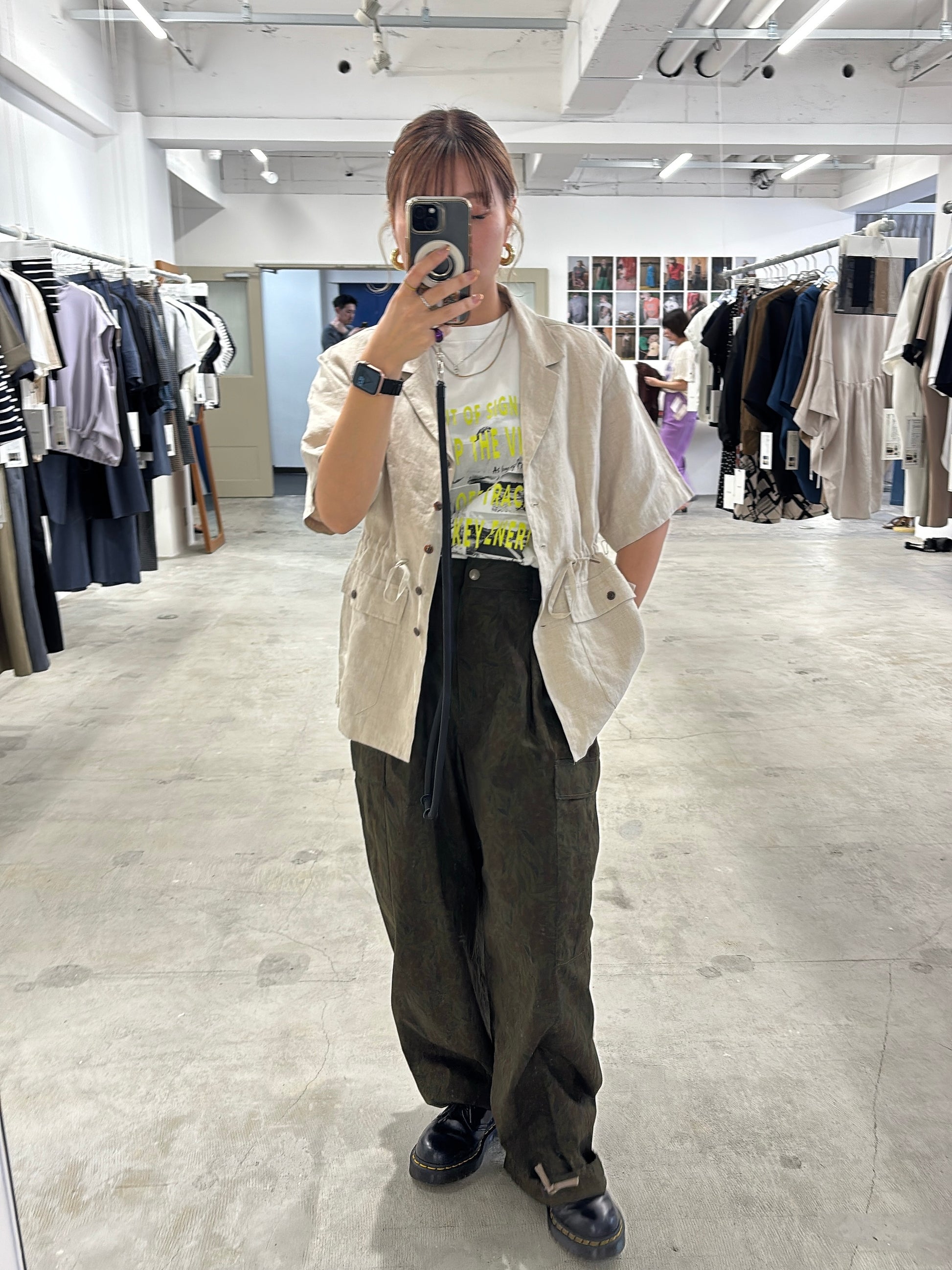 受付終了【予約販売】花柄プリントカーゴパンツ／8623505／LE MÉLANGE／2026 SS#2