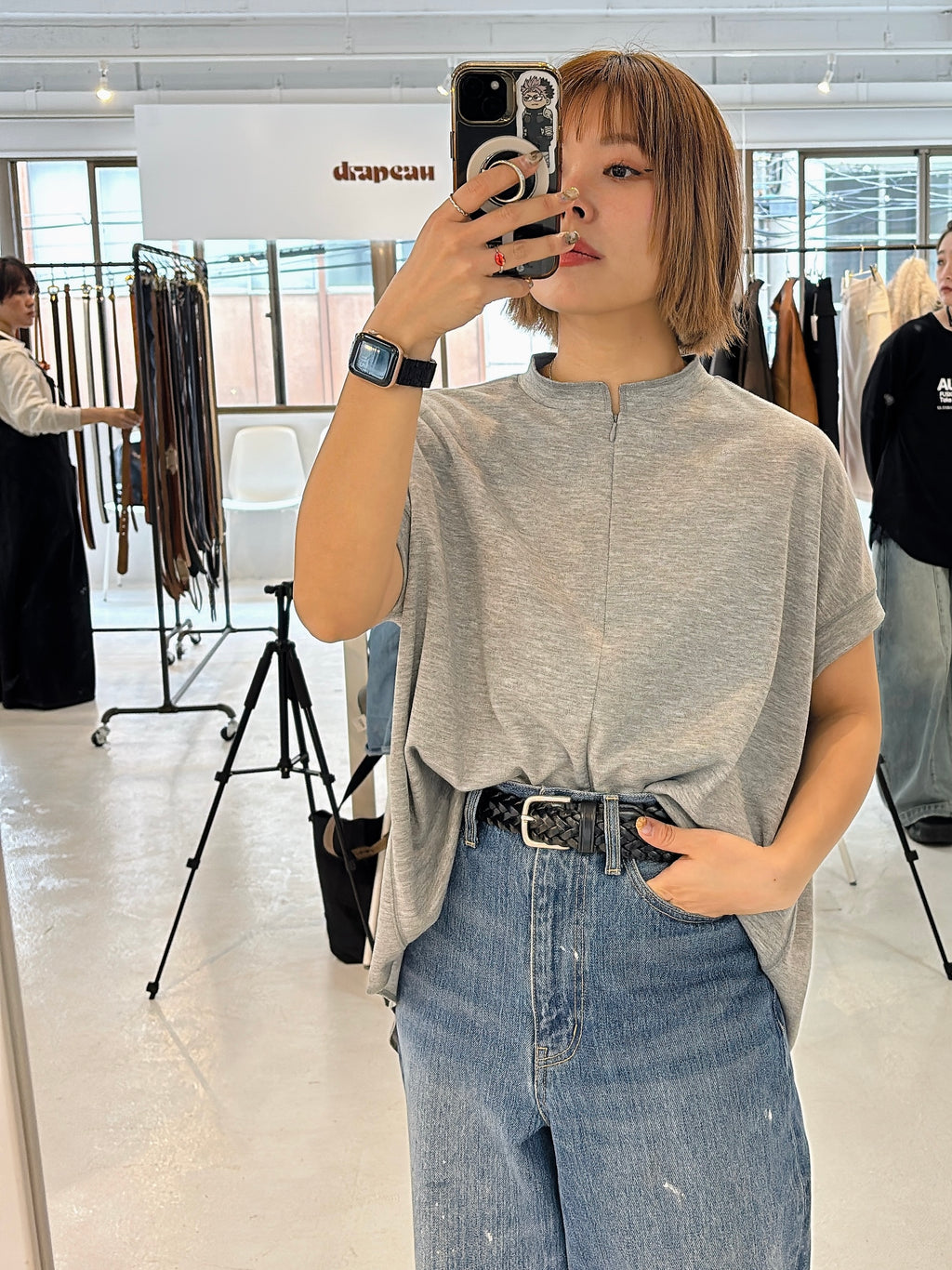 受付終了【予約⚡︎販売】フロントジップカットソー／MG CT-26104-A／MARGAUX VINTAGE／2026 AW＃1