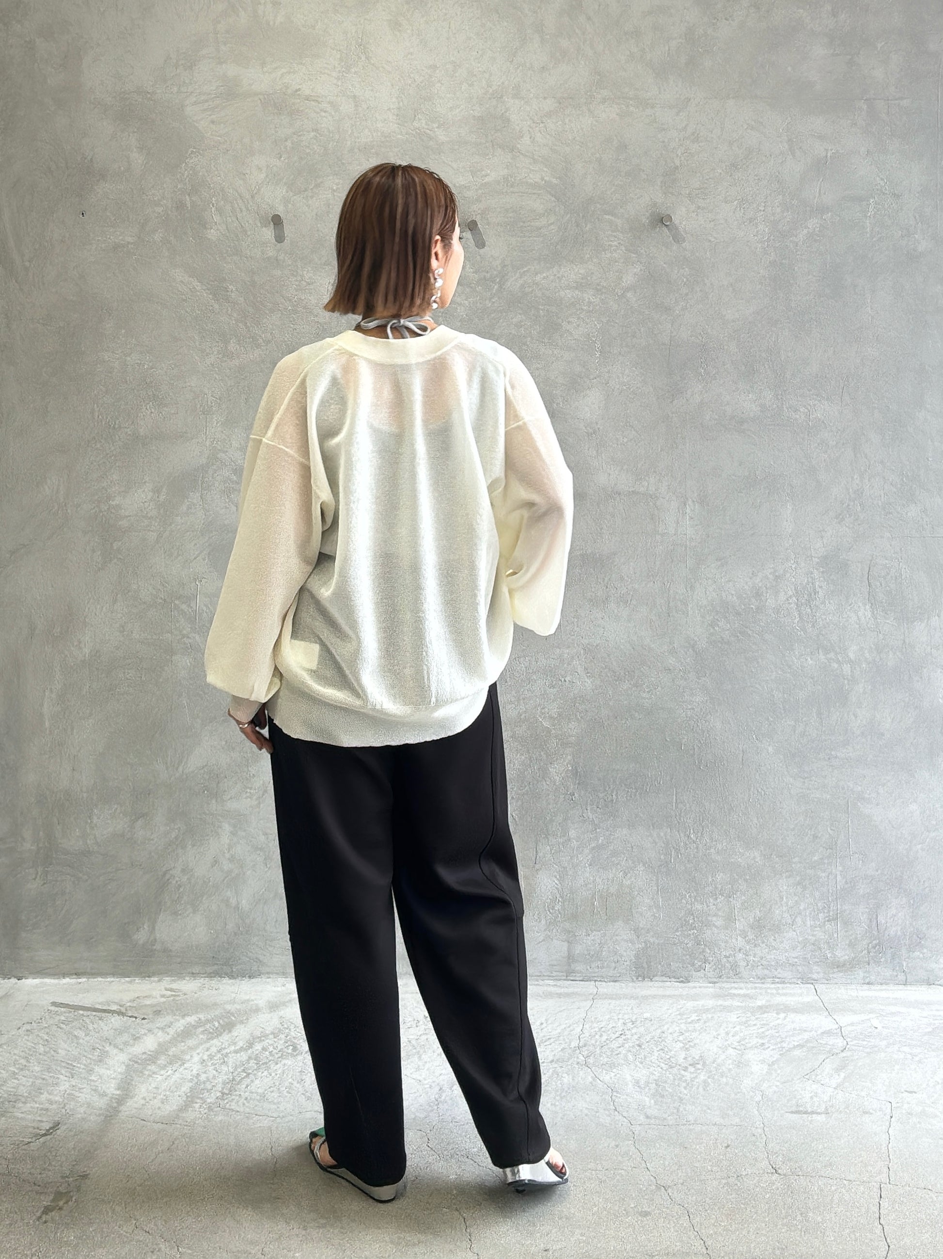 シアーニット⚡︎カーディガン